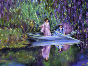 Two Girls In a Boat