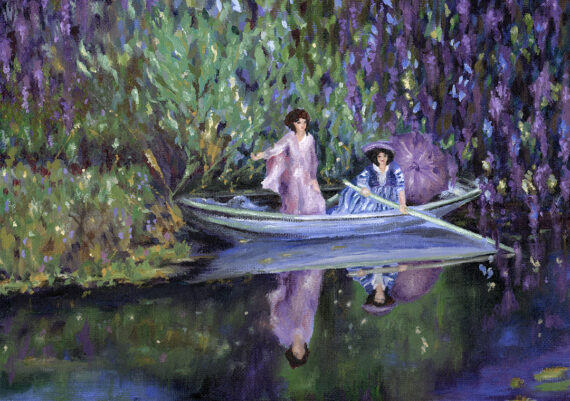 Two Girls In a Boat