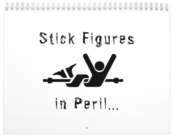 Life can be perilous as a stick figure!